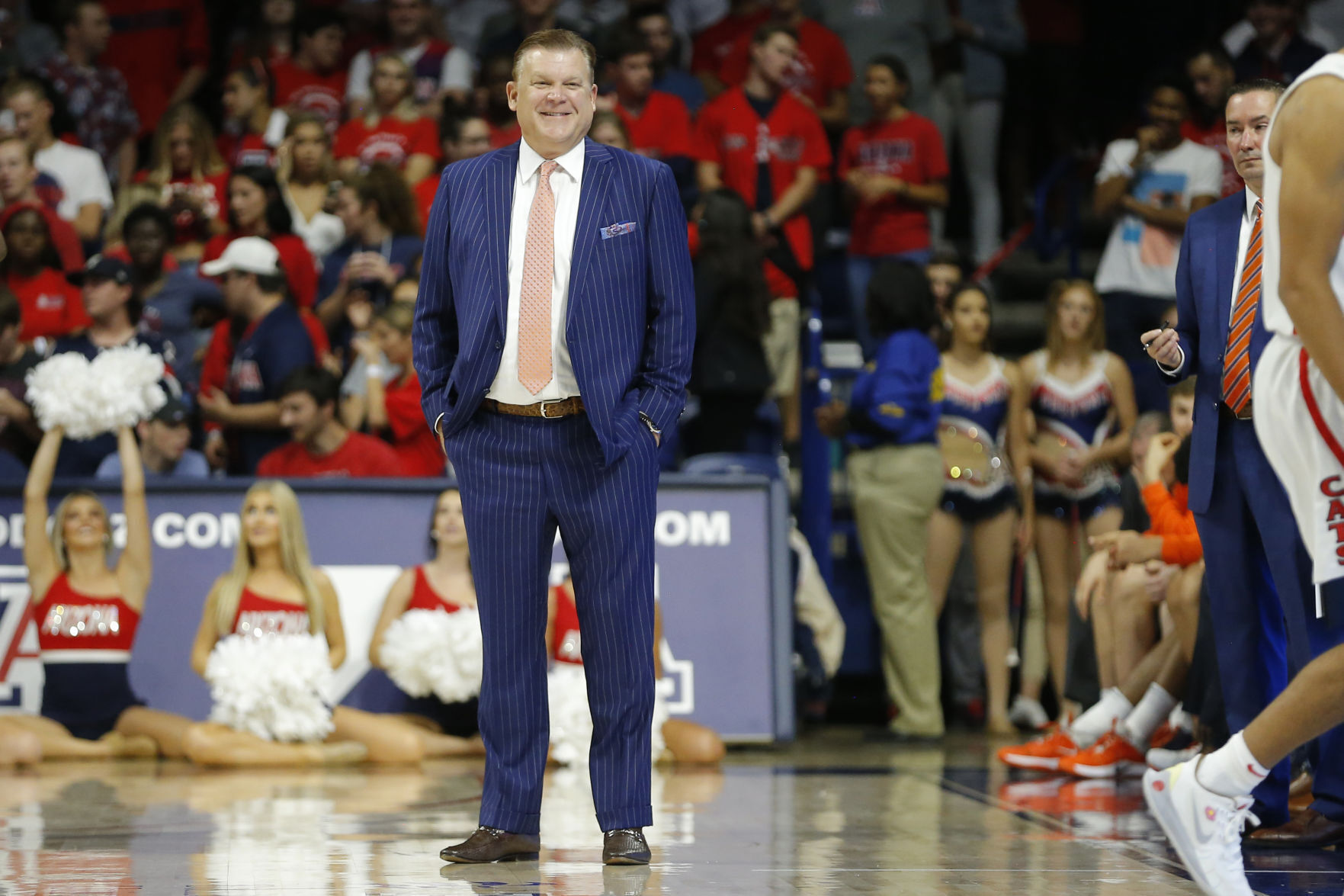 University of Illinois men's basketball coach Brad Underwood